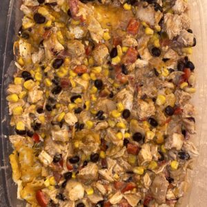 High Protein Taco Casserole